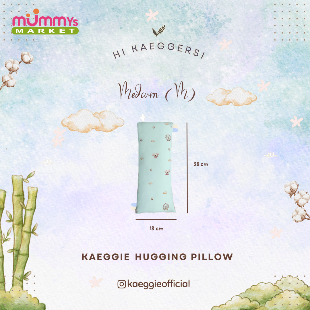Kaeggie Hugging Pillow M - Bolster 18X38cm (Assorted Design)